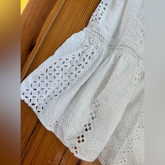 J Crew Eyelet Wrap Dress - Picture 6 of 13